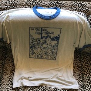 Thrashed vintage punk tee (XL)